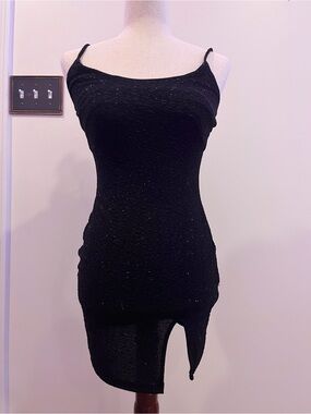 Windsor Black Sparkly mini dress
